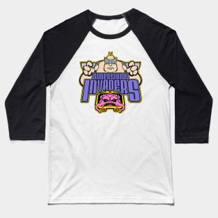 Dimension X Invaders Baseball T-Shirt